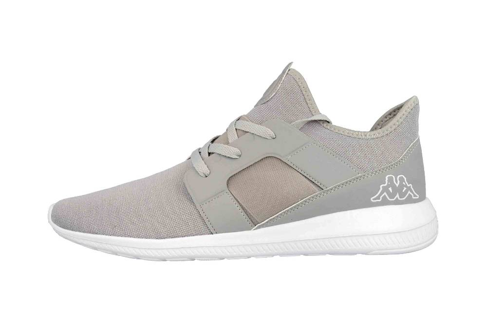 Kappa AMUN II Sneaker in Übergrößen Grau 242480 1410 große Herrenschuhe
