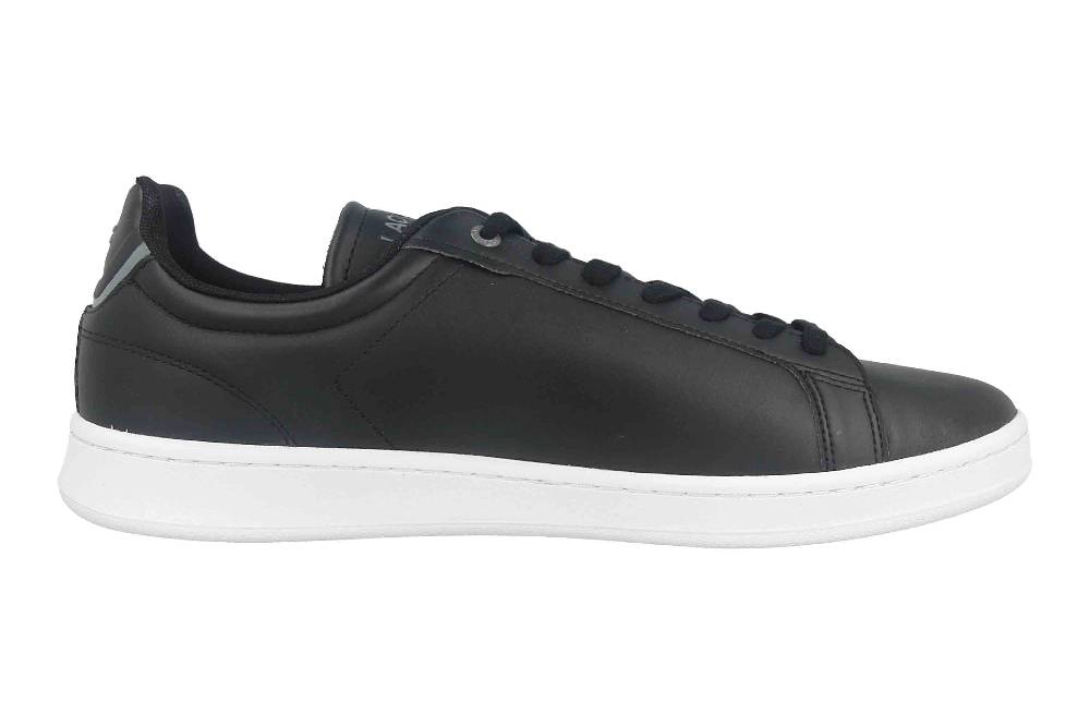 Lacoste CARNABY PRO BL23 1 SMA Sneaker In Übergrößen Schwarz 45SMA0110312 Große Herrenschuhe