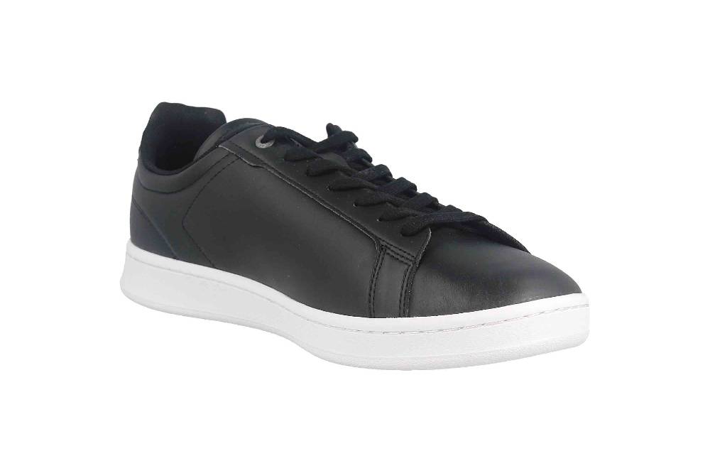 Lacoste CARNABY PRO BL23 1 SMA Sneaker In Übergrößen Schwarz 45SMA0110312 Große Herrenschuhe