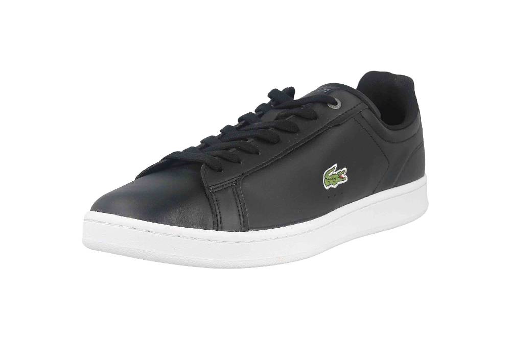 Lacoste CARNABY PRO BL23 1 SMA Sneaker In Übergrößen Schwarz 45SMA0110312 Große Herrenschuhe