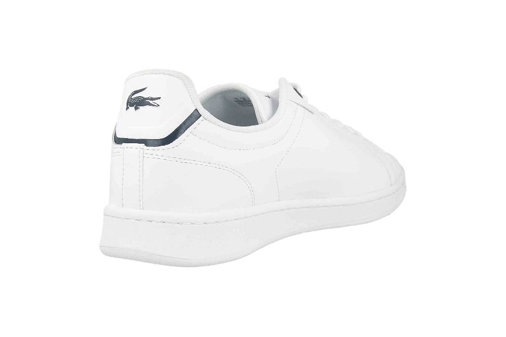 Lacoste CARNABY PRO BL23 1 SMA Sneaker In Übergrößen Weiß 45SMA0110042 Große Herrenschuhe