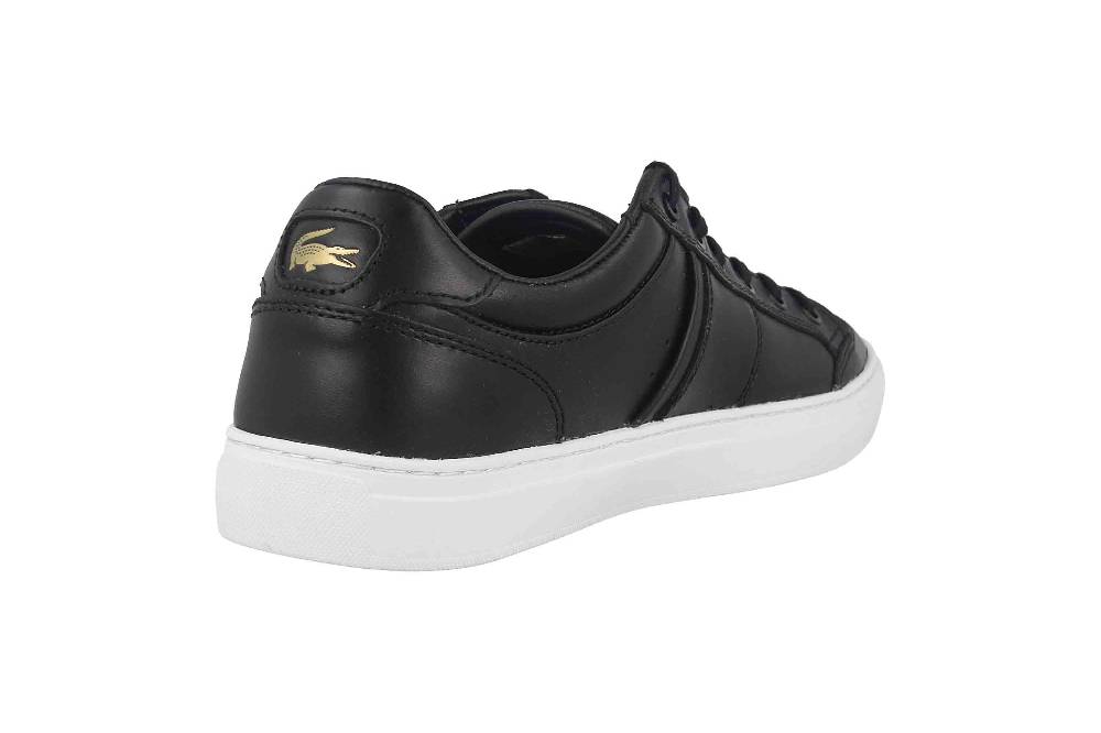 Lacoste Courtline 0320 Sneaker In Übergrößen Schwarz 40CMA0008312 Große Herrenschuhe