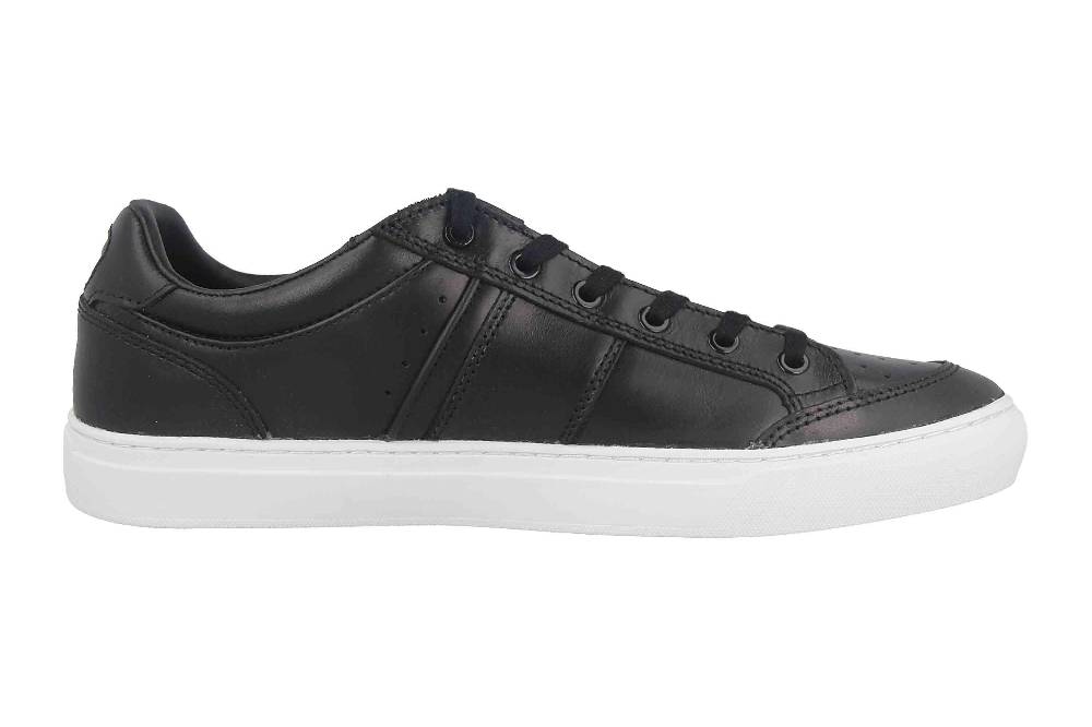 Lacoste Courtline 0320 Sneaker In Übergrößen Schwarz 40CMA0008312 Große Herrenschuhe