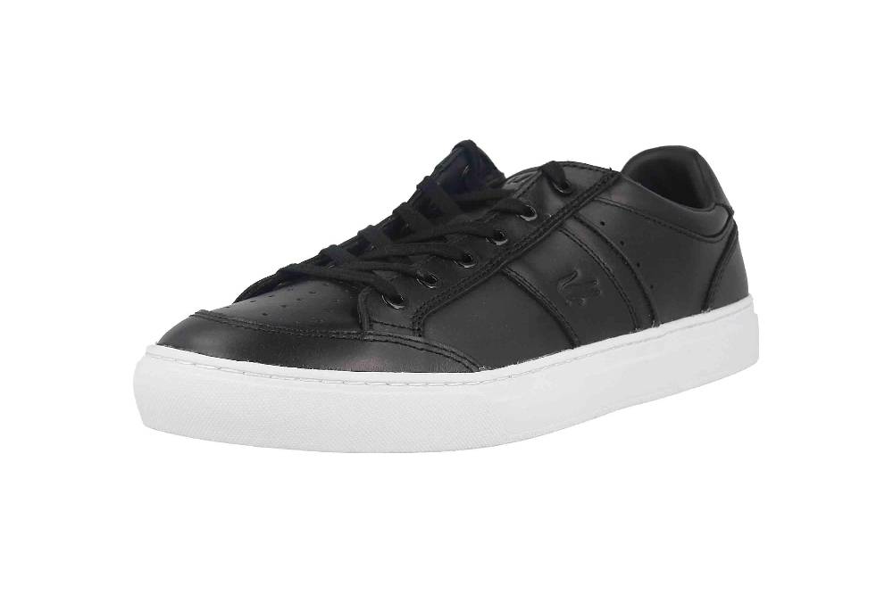 Lacoste Courtline 0320 Sneaker In Übergrößen Schwarz 40CMA0008312 Große Herrenschuhe