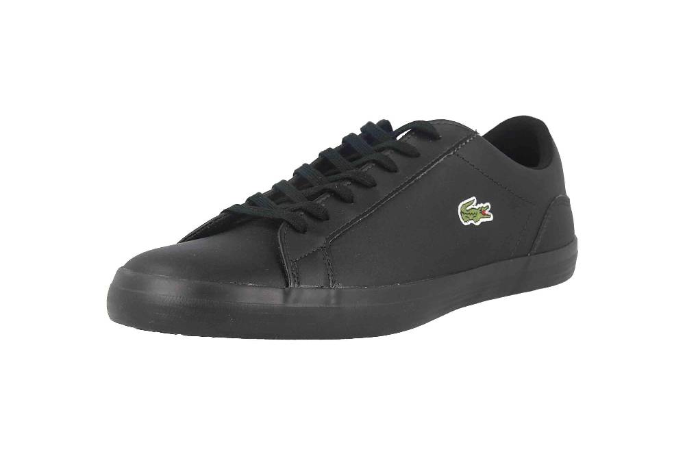Lacoste Lerond 0120 1 CMA Sneaker In Übergrößen Schwarz 40CMA002702H Große Herrenschuhe