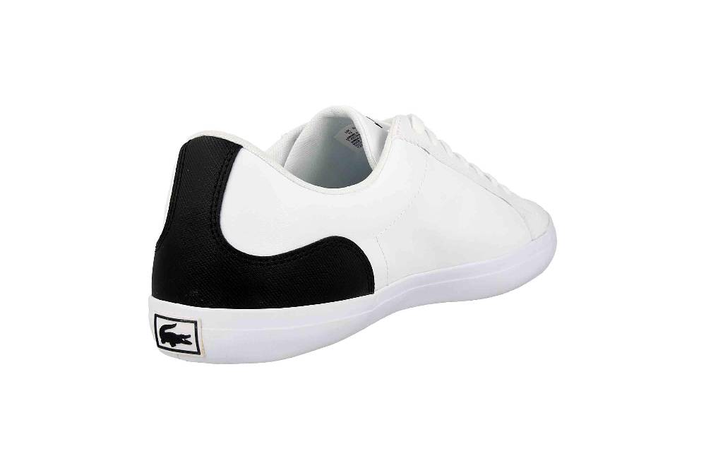 Lacoste Lerond 0120 1 CMA Sneaker In Übergrößen Weiß 40CMA0027147 Große Herrenschuhe