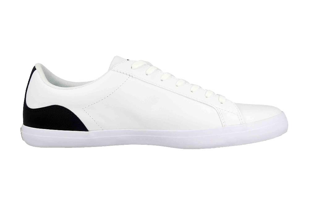 Lacoste Lerond 0120 1 CMA Sneaker In Übergrößen Weiß 40CMA0027147 Große Herrenschuhe