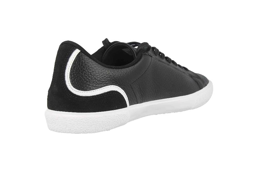 Lacoste LEROND 120 7 CMA Sneaker In Übergrößen Schwarz 39CMA0064312 Große Herrenschuhe