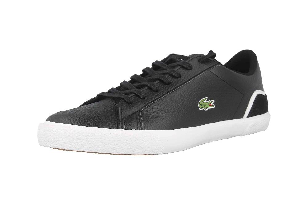 Lacoste LEROND 120 7 CMA Sneaker In Übergrößen Schwarz 39CMA0064312 Große Herrenschuhe