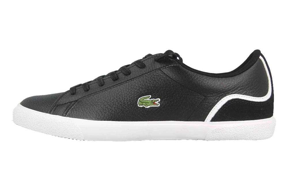Lacoste LEROND 120 7 CMA Sneaker in Übergrößen Schwarz 39CMA0064312 große Herrenschuhe