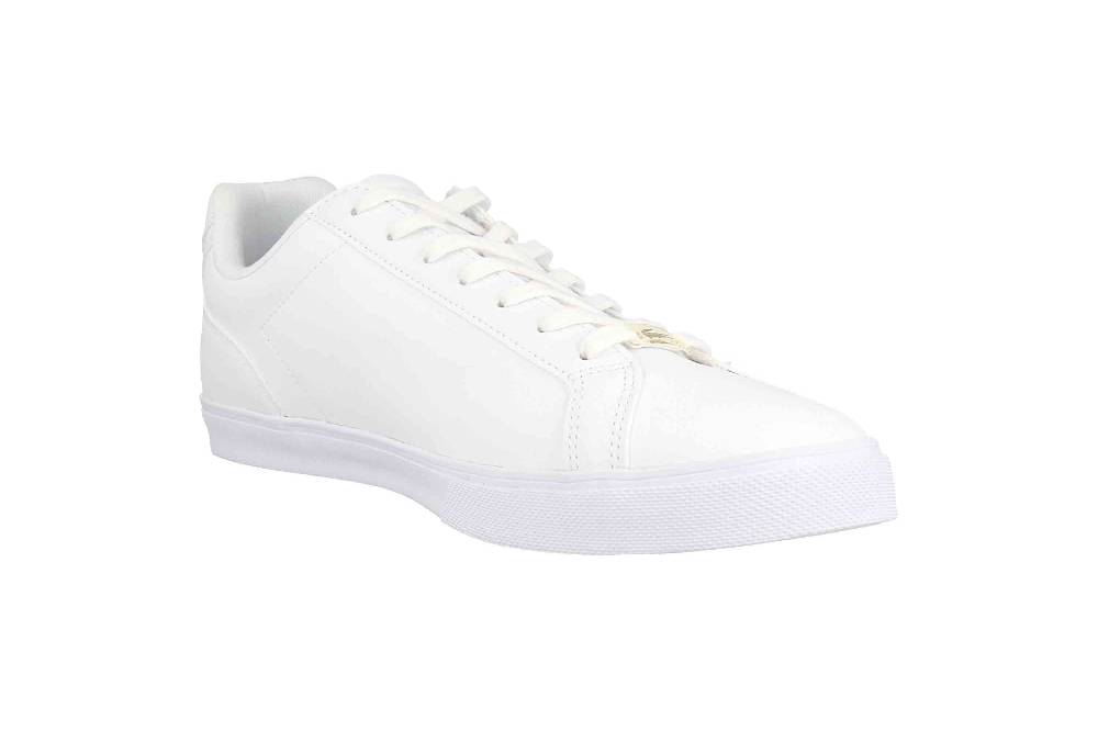 Lacoste LEROND PRO 123 3 CMA Sneaker In Übergrößen Weiß 45CMA005221G Große Herrenschuhe