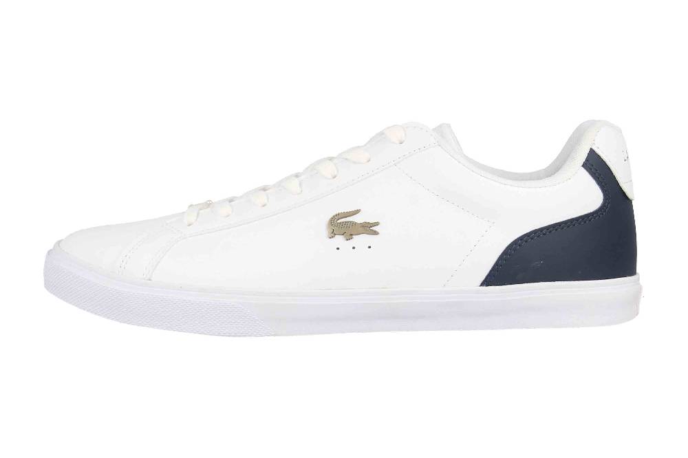 Lacoste LEROND PRO 123 3 CMA Sneaker in Übergrößen Weiß 45CMA0052042 große Herrenschuhe