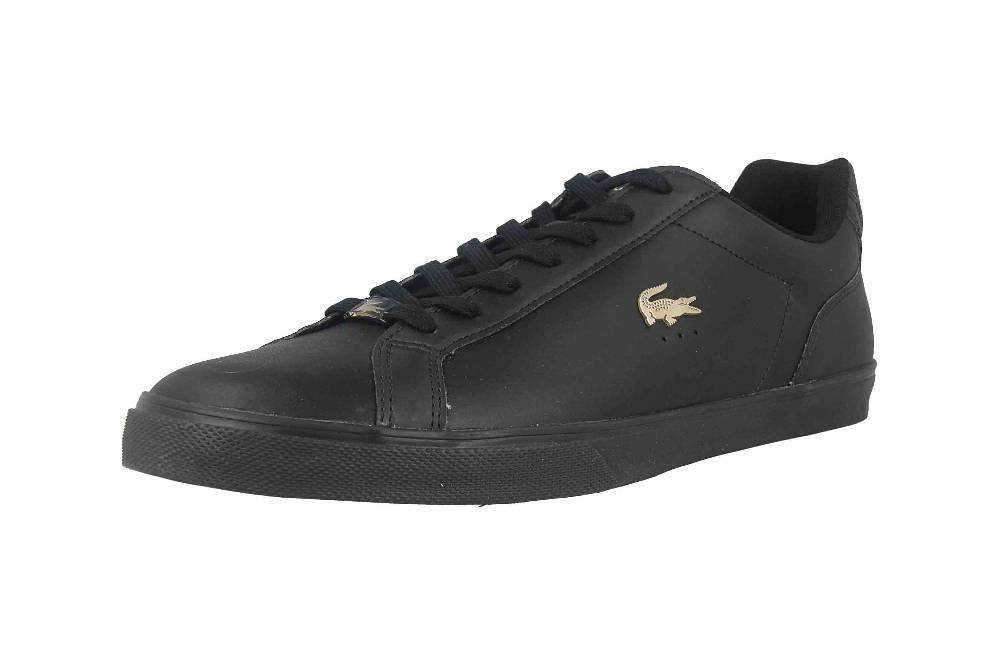 Lacoste LEROND PRO 123 3 CMA Sneaker In Übergrößen Schwarz 45CMA005202H Große Herrenschuhe