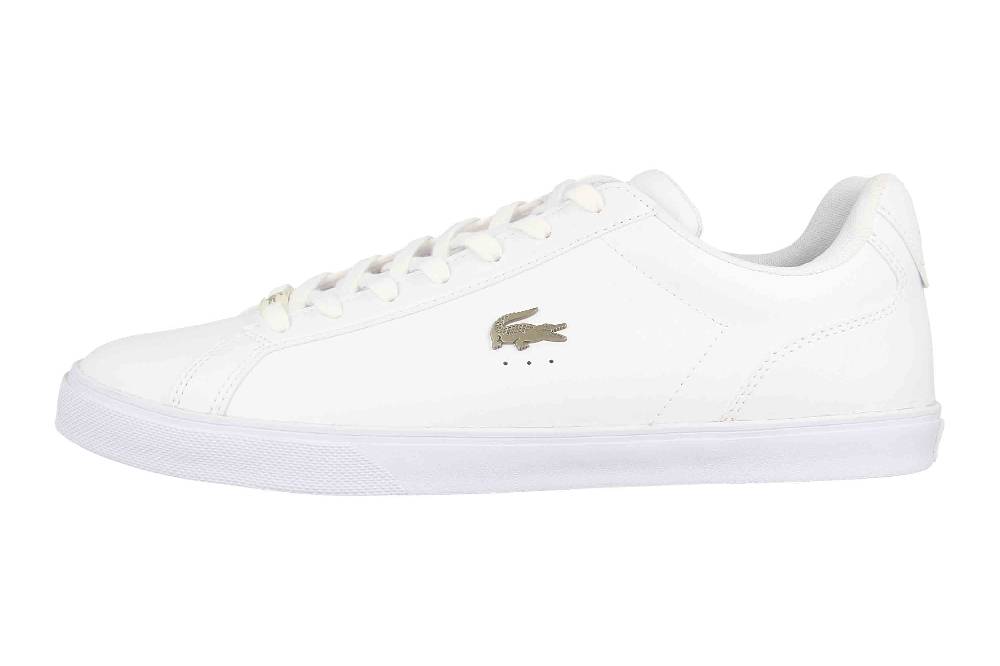 Lacoste LEROND PRO 123 3 CMA Sneaker In Übergrößen Weiß 45CMA005221G Große Herrenschuhe