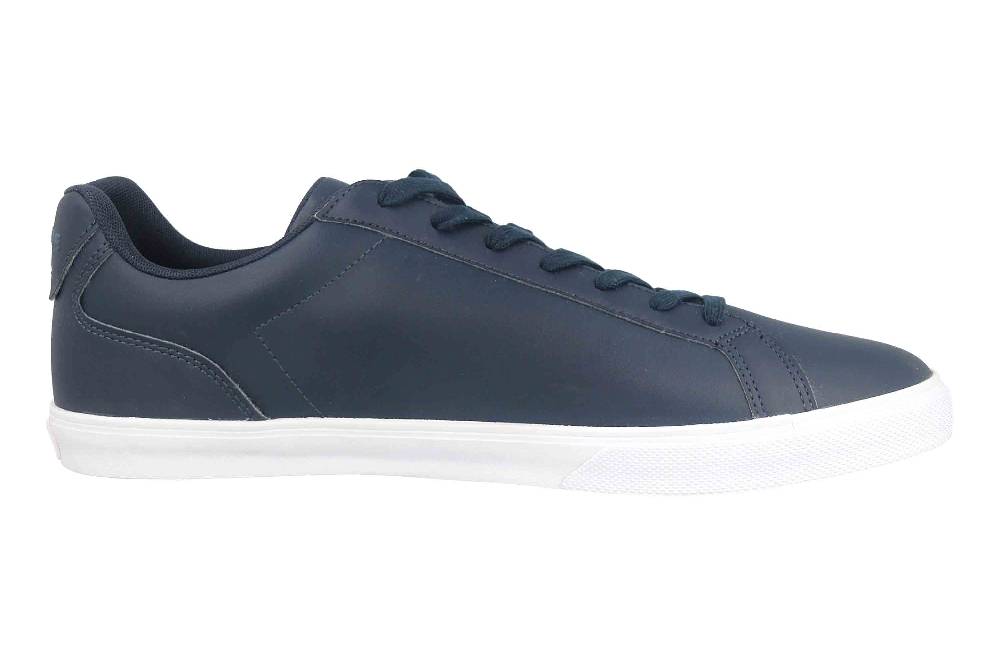 Lacoste LEROND PRO BL 23 1 CMA Sneaker In Übergrößen Blau 45CMA0100092 Große Herrenschuhe