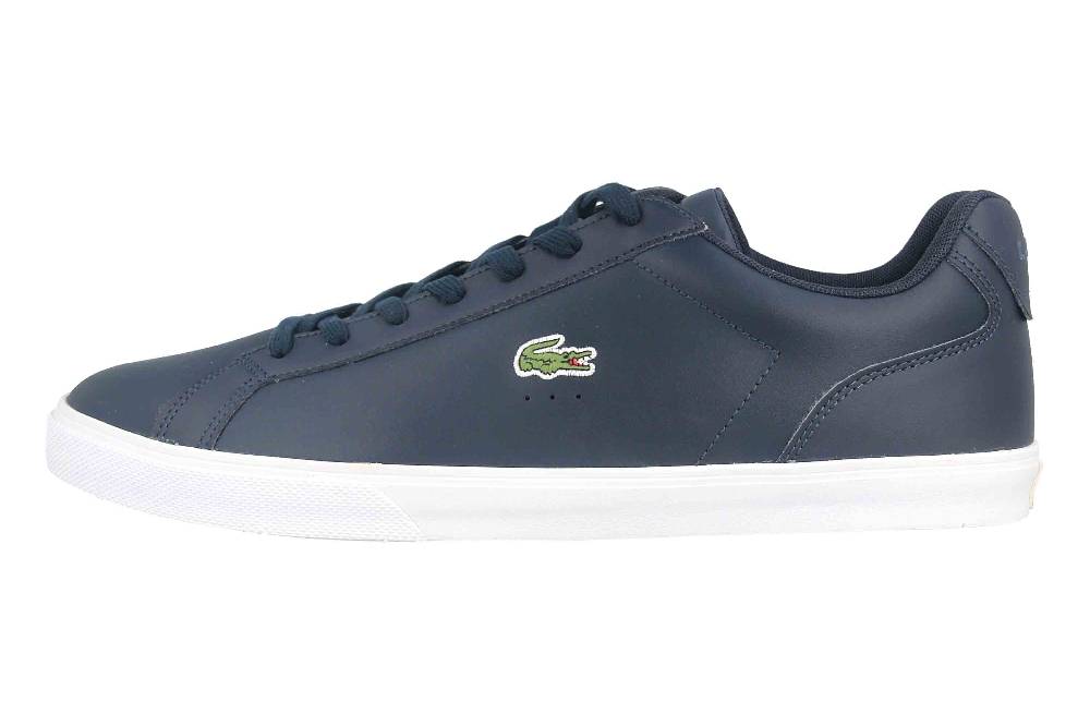 Lacoste LEROND PRO BL 23 1 CMA Sneaker in Übergrößen Blau 45CMA0100092 große Herrenschuhe