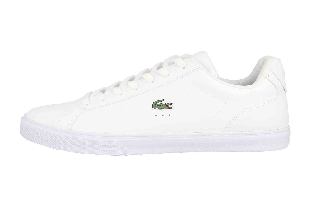 Lacoste LEROND PRO BL 23 1 CMA Sneaker in Übergrößen Weiß 45CMA010021G große Herrenschuhe