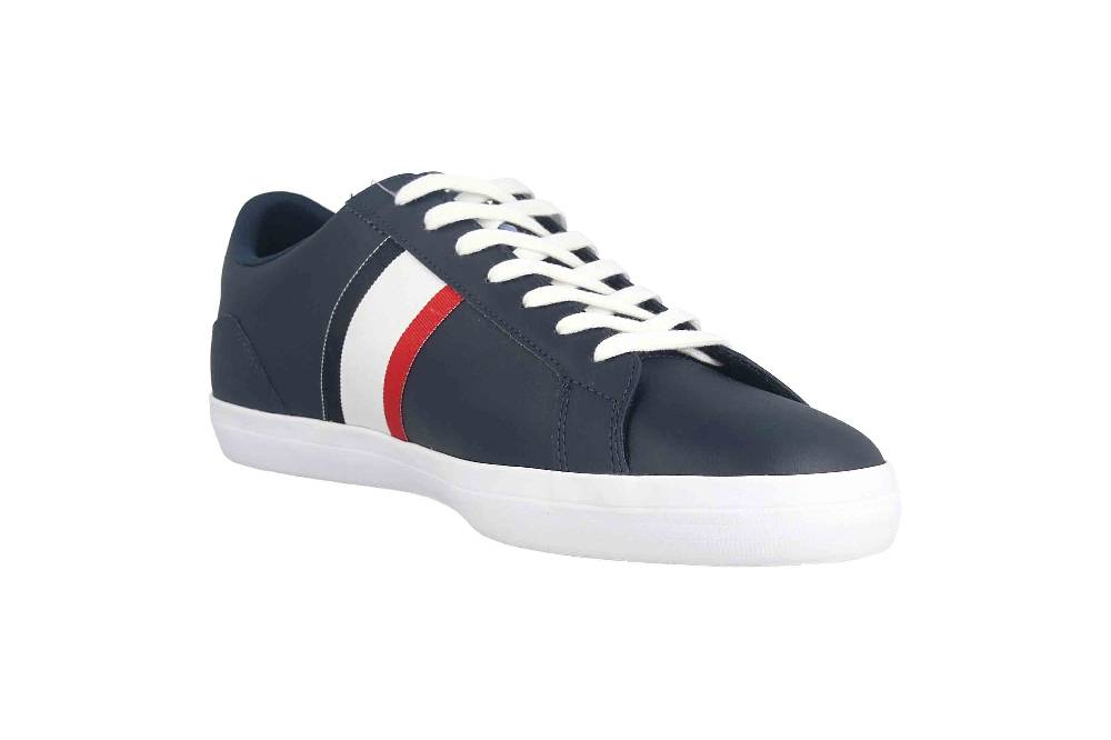 Lacoste LEROND TRI22 2 CMA Sneaker In Übergrößen Blau 43CMA0053092 Große Herrenschuhe