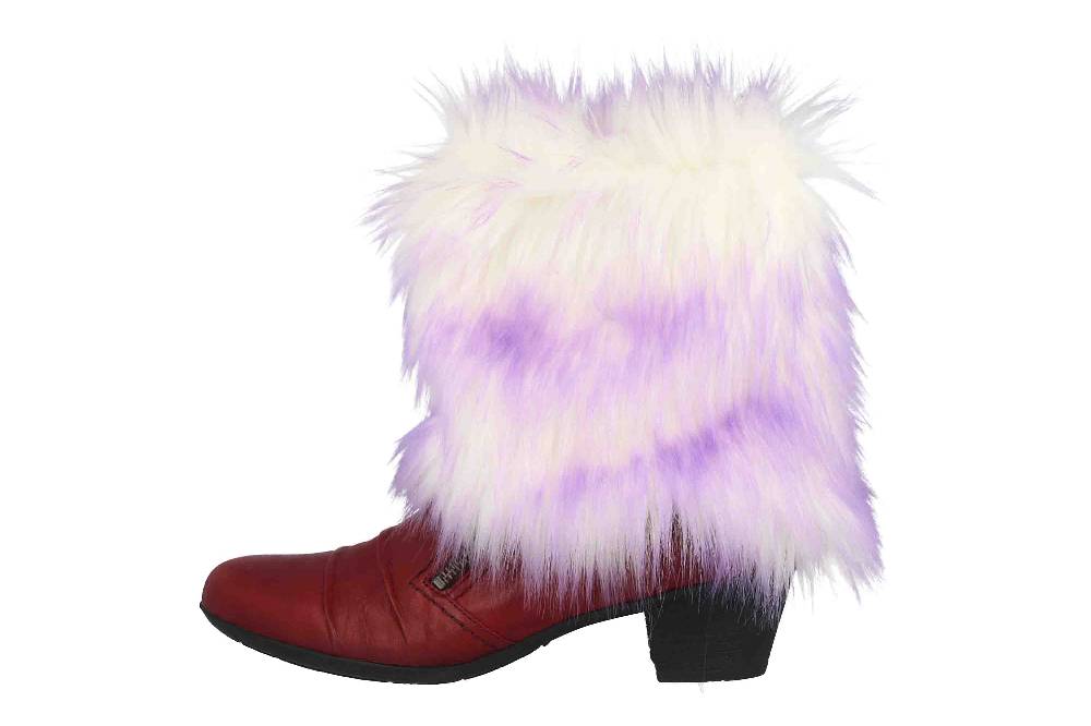 LadyPepp - Candy Flieder - Stulpen Weiß