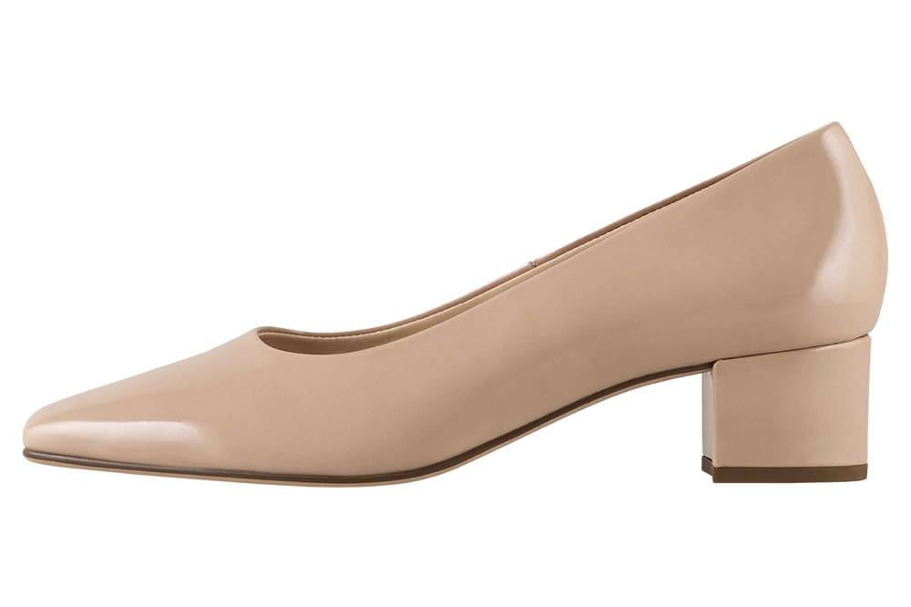 LadyPepp Pumps In Übergrößen Beige 2GY0211501 Beige Metallic PU Große Damenschuhe