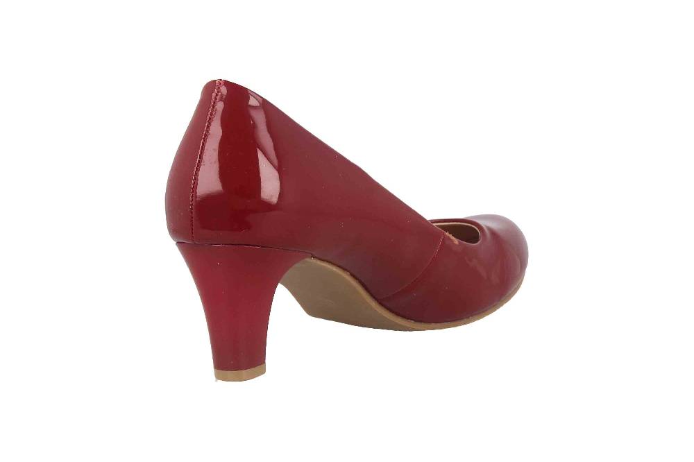 LadyPepp Pumps In Übergrößen Bordeaux 2GY0211501 Burgundy Patent Große Damenschuhe