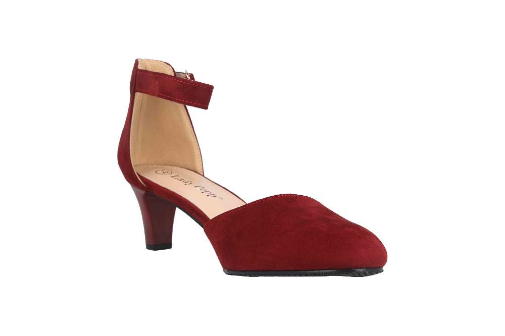 LadyPepp Pumps In Übergrößen Mehrfarbig 2GY0211502 Red MF Große Damenschuhe