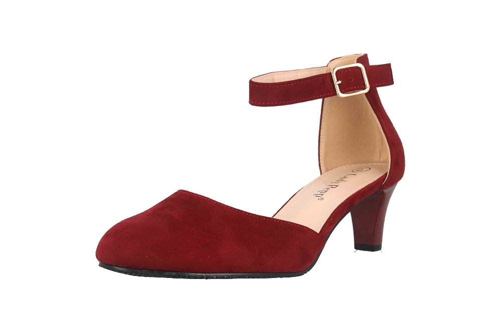 LadyPepp Pumps In Übergrößen Mehrfarbig 2GY0211502 Red MF Große Damenschuhe