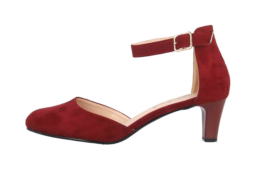 LadyPepp Pumps in Übergrößen Mehrfarbig 2GY0211502 Red MF große Damenschuhe
