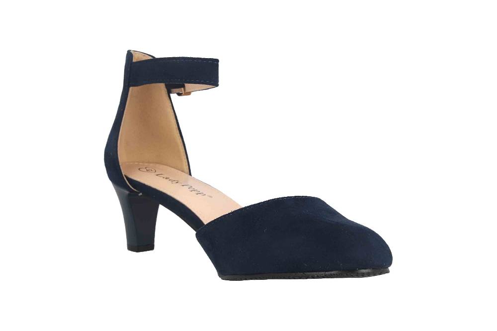 LadyPepp Pumps In Übergrößen Mehrfarbig 2GY0211502 Navy MF Große Damenschuhe