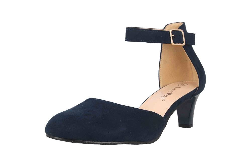 LadyPepp Pumps In Übergrößen Mehrfarbig 2GY0211502 Navy MF Große Damenschuhe