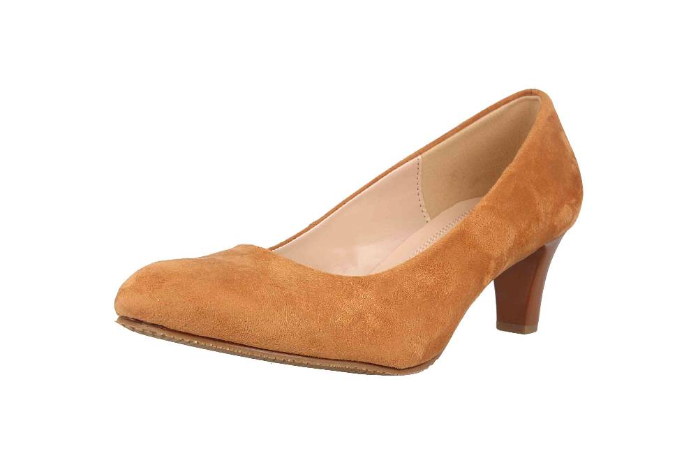 LadyPepp Pumps In Übergrößen Mehrfarbig 2GY0211501 Brown MF Große Damenschuhe