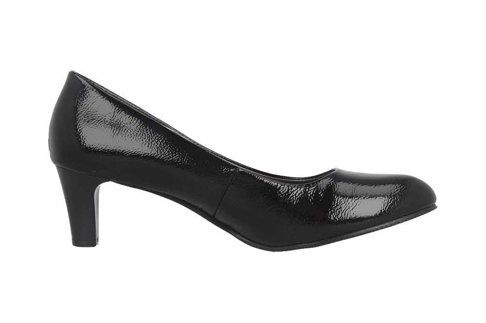 LadyPepp Pumps In Übergrößen Schwarz 2GY0211501 Black Patent Große Damenschuhe