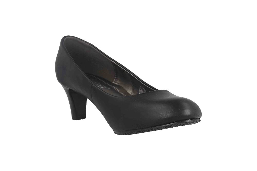 LadyPepp Pumps In Übergrößen Schwarz 2GY0211501 Black PU Große Damenschuhe