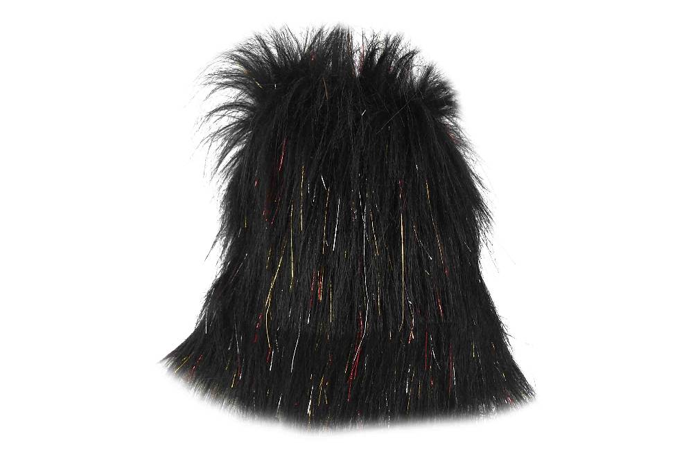 LadyPepp - Schwarz Glitzer - Stulpen Schwarz