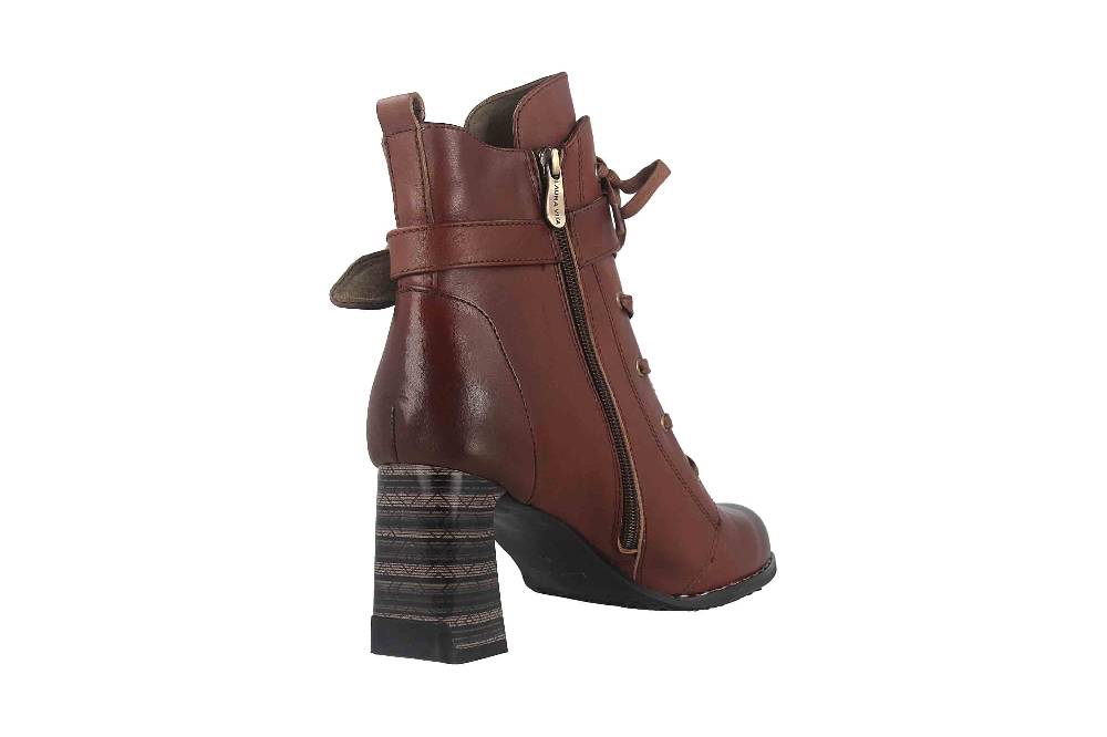 Laura Vita Boots In Übergrößen Braun MAELEO 03A Marron Große Damenschuhe
