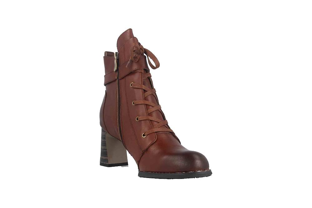 Laura Vita Boots In Übergrößen Braun MAELEO 03A Marron Große Damenschuhe