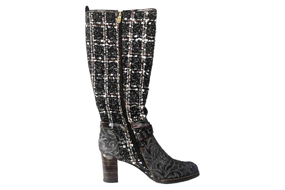 Laura Vita Boots In Übergrößen Braun MAELEO 03A Marron Große Damenschuhe