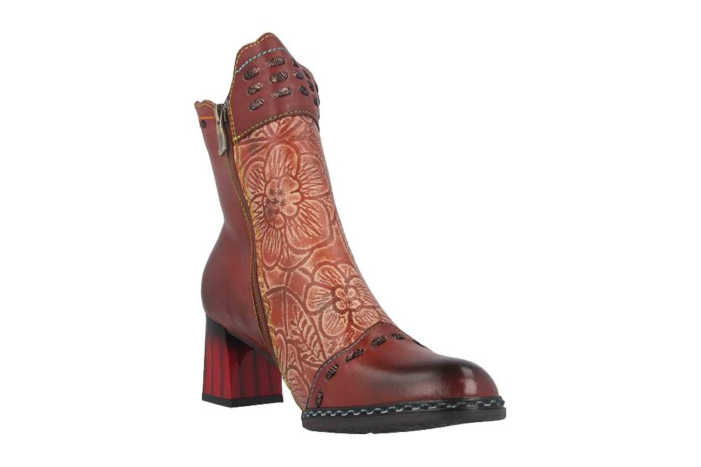 Laura Vita Boots In Übergrößen Braun MAELEO 03A Marron Große Damenschuhe
