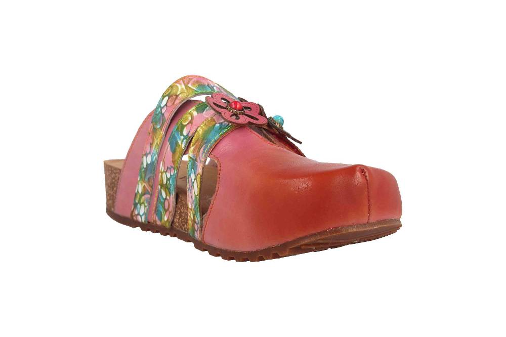 Laura Vita Clogs & Hausschuhe In Übergrößen Pink Brcyano 20 Fushia Große Damenschuhe