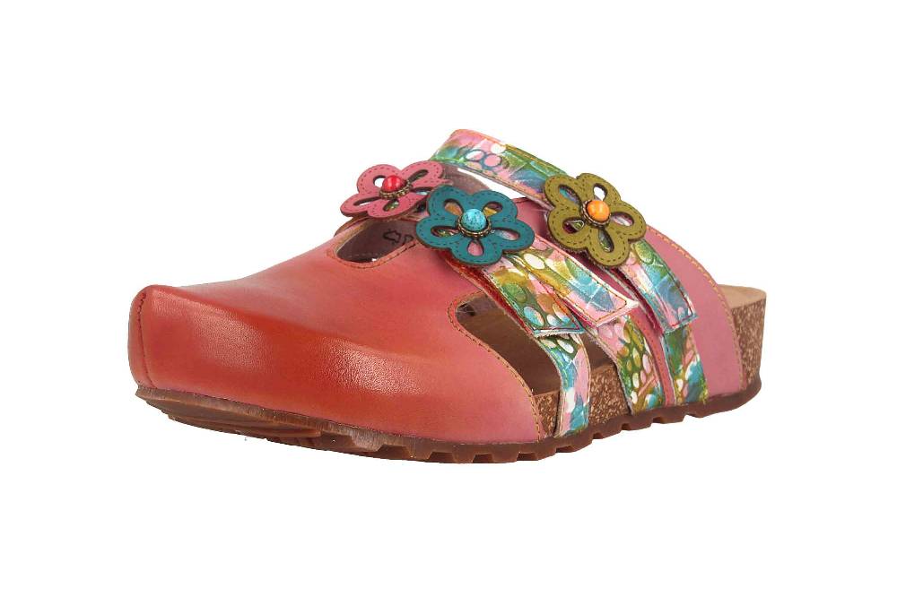 Laura Vita Clogs & Hausschuhe In Übergrößen Pink Brcyano 20 Fushia Große Damenschuhe