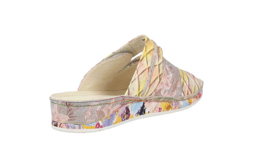 Laura Vita Pantoletten In Übergrößen Mehrfarbig BRCUELO 75 Beige Große Damenschuhe