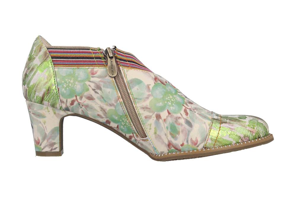 Laura Vita Pumps In Übergrößen Mehrfarbig ELCODIEO 221 Vert Große Damenschuhe