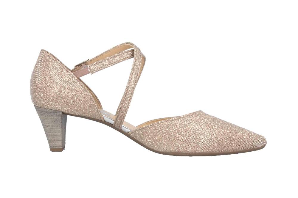 Laura Vita Pumps In Übergrößen Mehrfarbig ELCODIEO 232 Abricot Große Damenschuhe