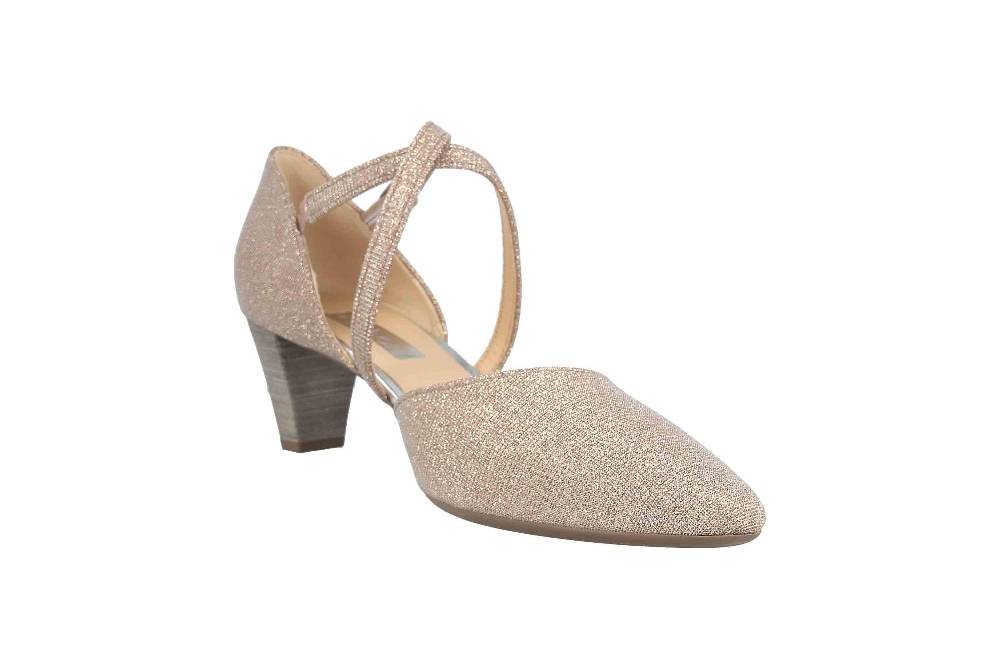 Laura Vita Pumps In Übergrößen Mehrfarbig ELCODIEO 232 Abricot Große Damenschuhe