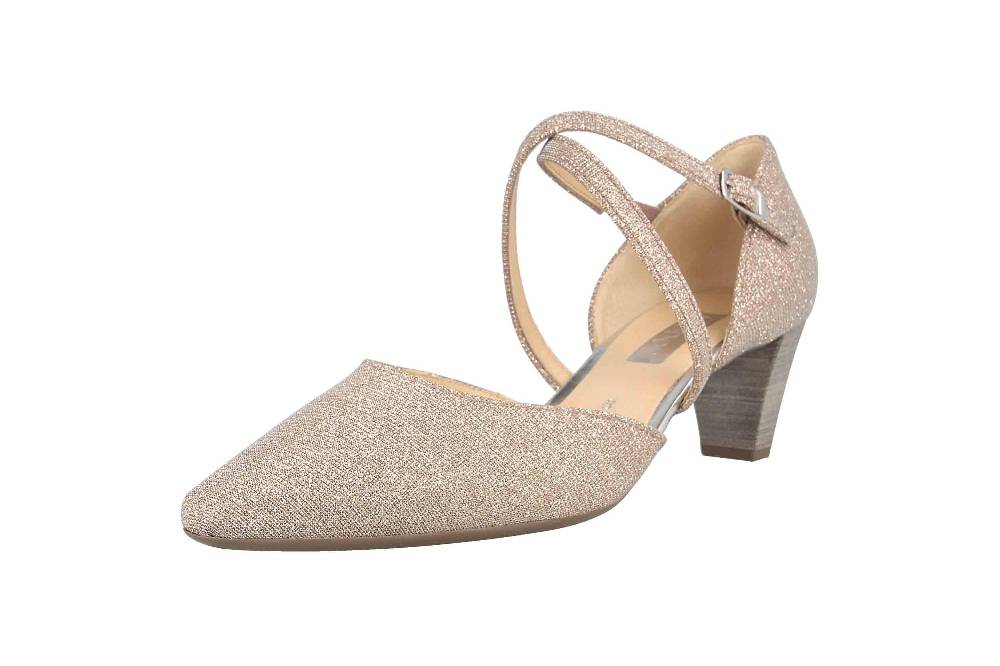 Laura Vita Pumps In Übergrößen Mehrfarbig ELCODIEO 232 Abricot Große Damenschuhe