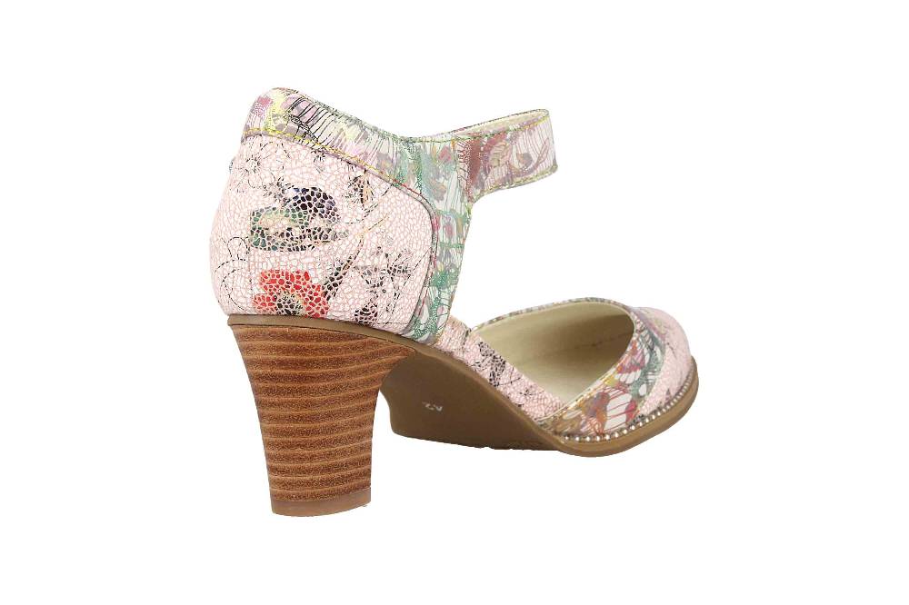 Laura Vita Pumps In Übergrößen Mehrfarbig ELCODIEO 232 Abricot Große Damenschuhe