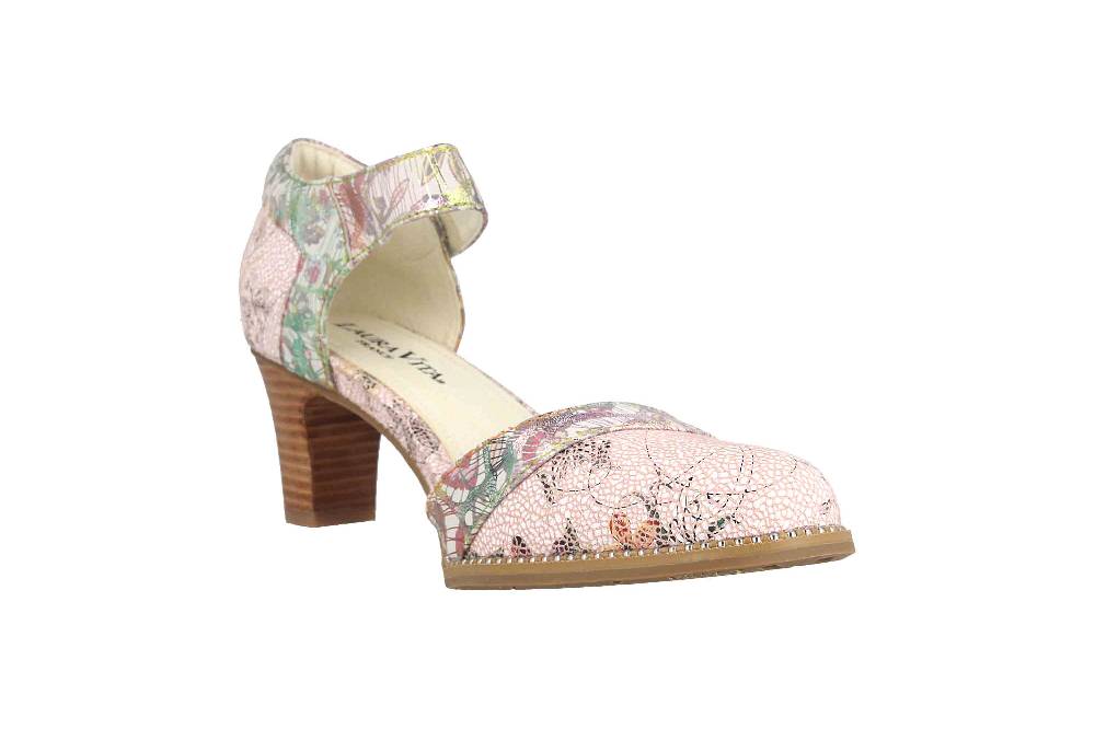 Laura Vita Pumps In Übergrößen Mehrfarbig ELCODIEO 232 Abricot Große Damenschuhe