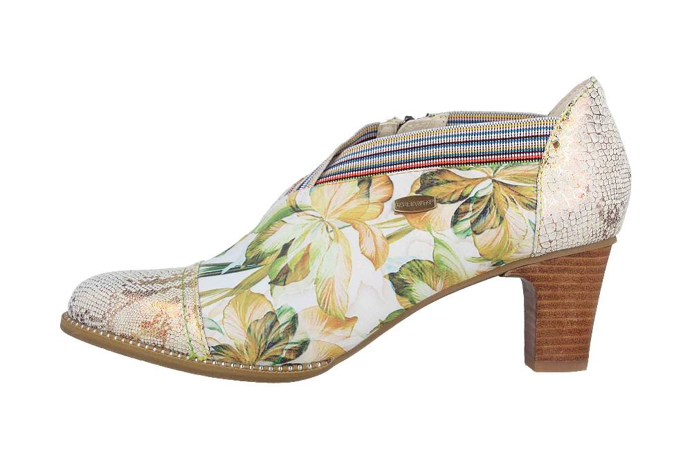 Laura Vita Pumps in Übergrößen Mehrfarbig Elcodieo 221 Citron große Damenschuhe