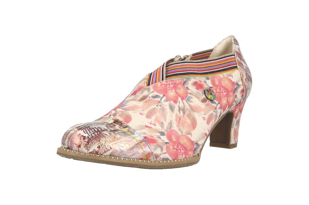 Laura Vita Pumps In Übergrößen Mehrfarbig ELCODIEO 221 Corail Große Damenschuhe