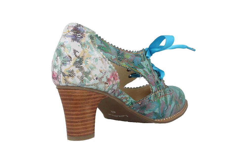 Laura Vita Pumps In Übergrößen Mehrfarbig ELCODIEO 0422 Kaki Große Damenschuhe